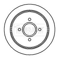 BORG & BECK Piduriketas BBD4982